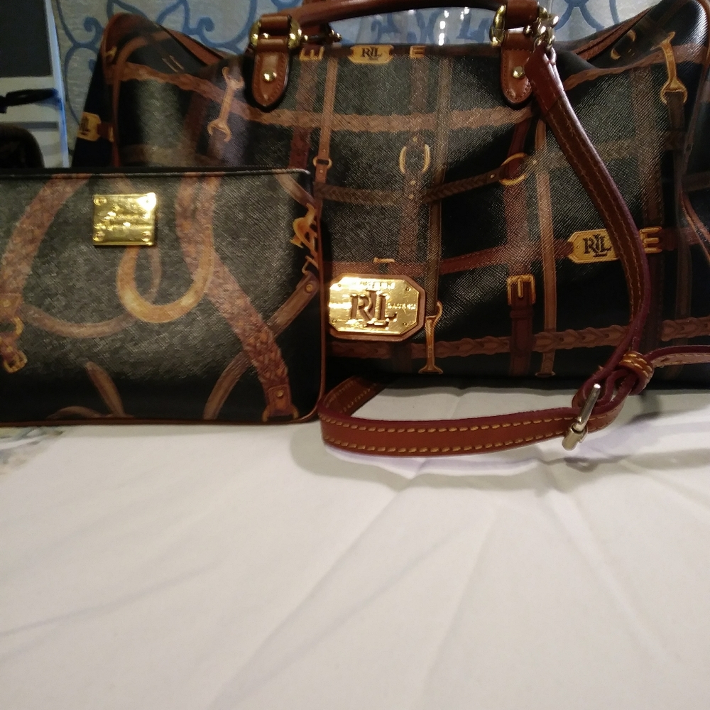 - Ralph Lauren purse and wristlet...SALE